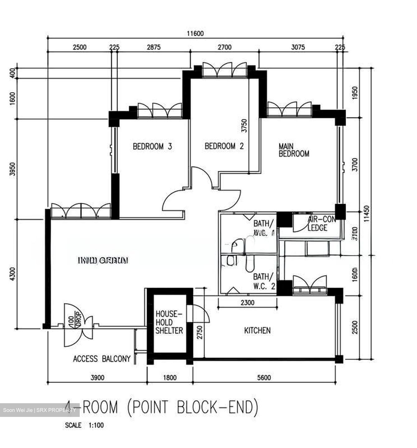 Blk 23 Jalan Membina (Bukit Merah), HDB 4 Rooms #594988171